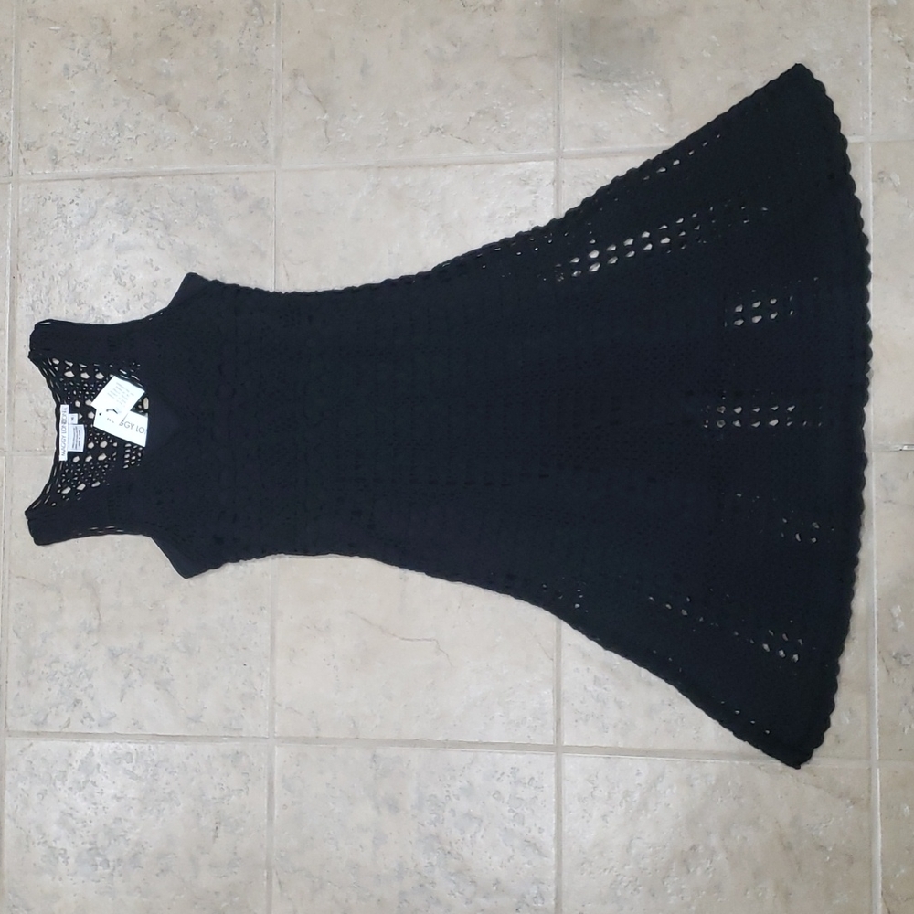 Maggy London Crochet Tank Midi Dress